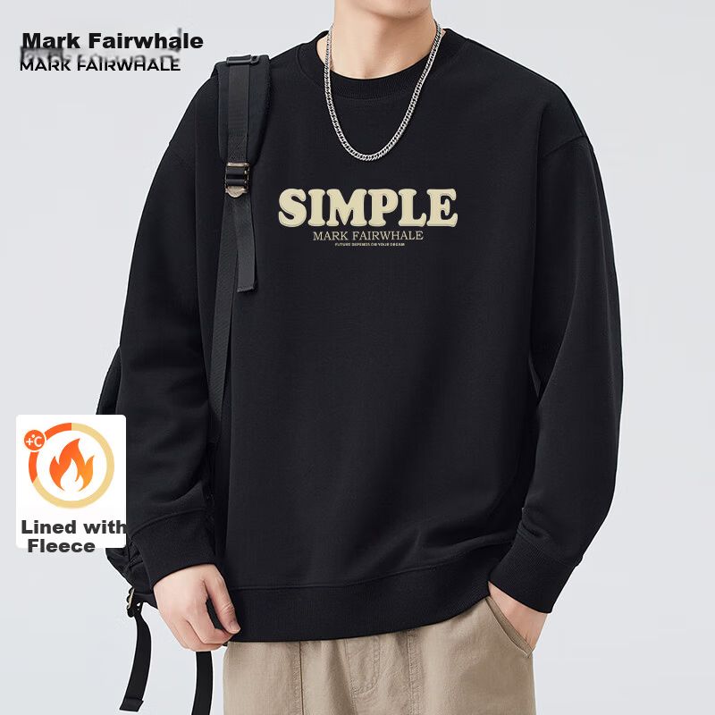 Mark Fairwhale Fleece-Lined Men's Sweatshirt