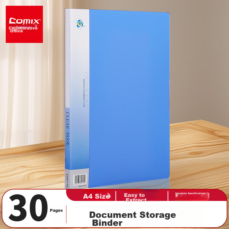 COMIX A4 Document Folder - 30 Pages