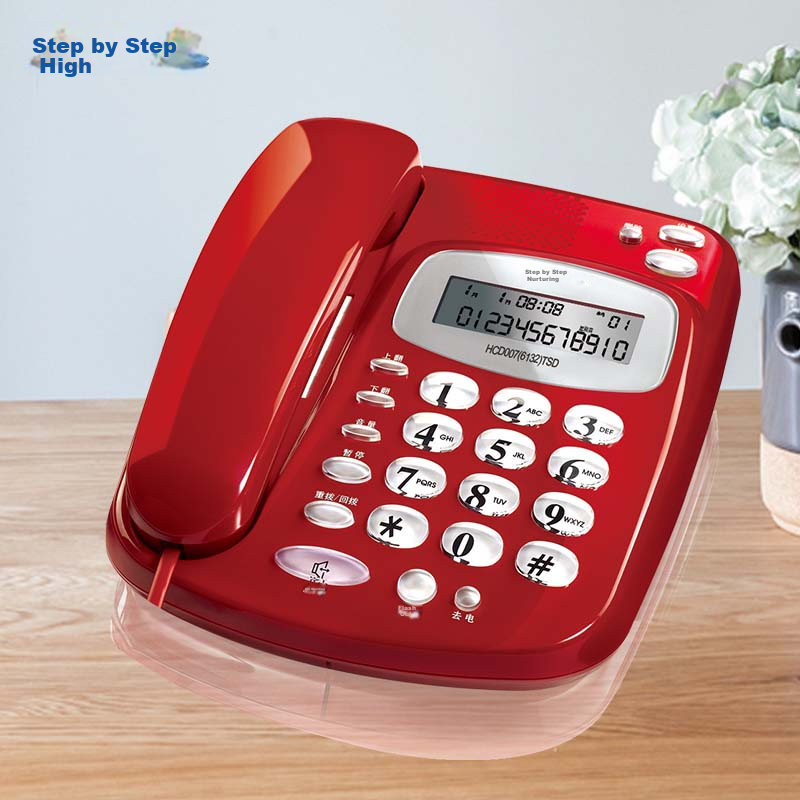 BWK Landline Telephone - Festive Red