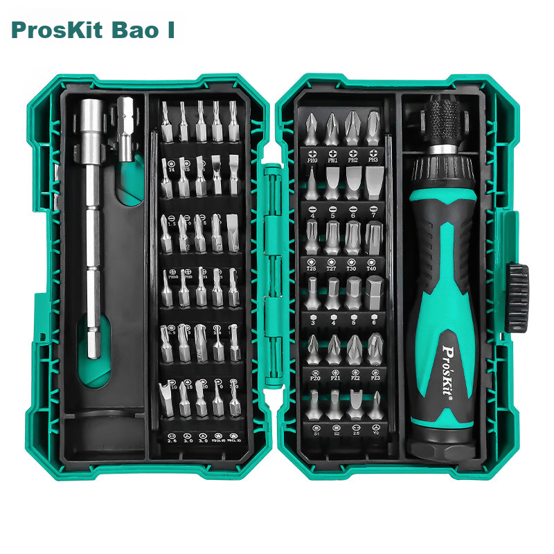 Pro'sKit 57-In Multi-Functional Screwdriver Set