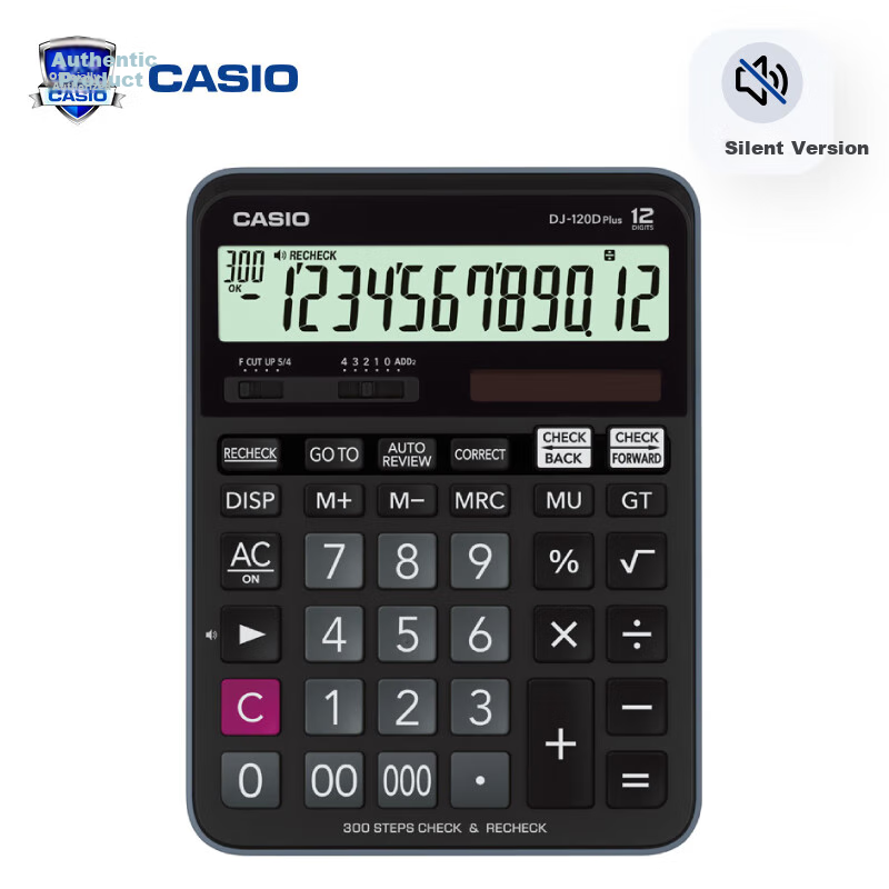 Casio DJ-120DPlus Office Calculator