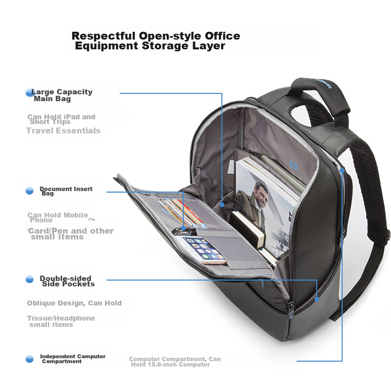 Samsonite Business Commute Backpack - 16-Inch Laptop Bag