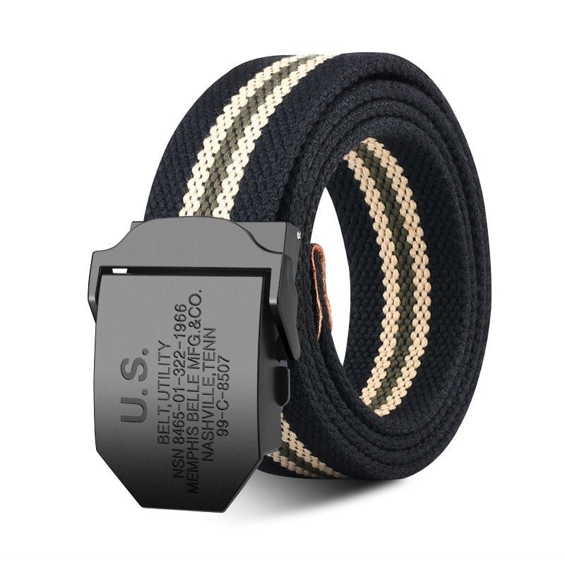 JEVI Canvas Belt with Automatic Buckle