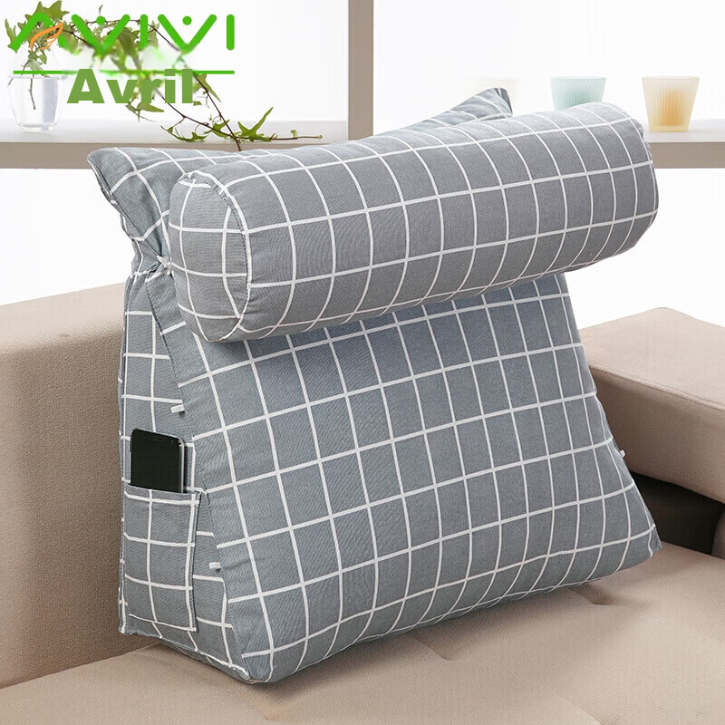 AVIVI Triangular Headboard Cushion - Soft & Stylish