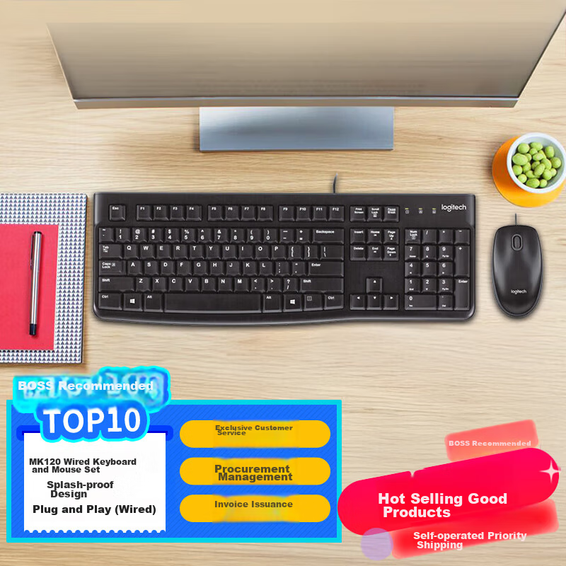 Logitech MK120 Keyboard and Mouse Combo