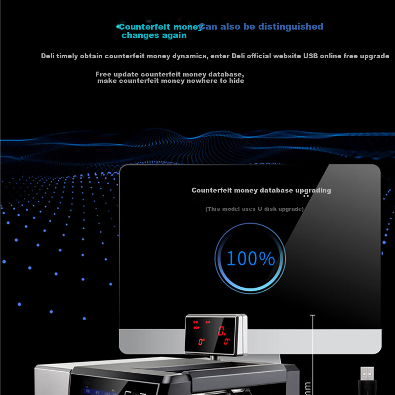 Deli Money Counter Machine
