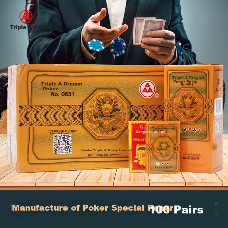 AAA Playing Cards - Premium Poker & Mahjong Tiles
