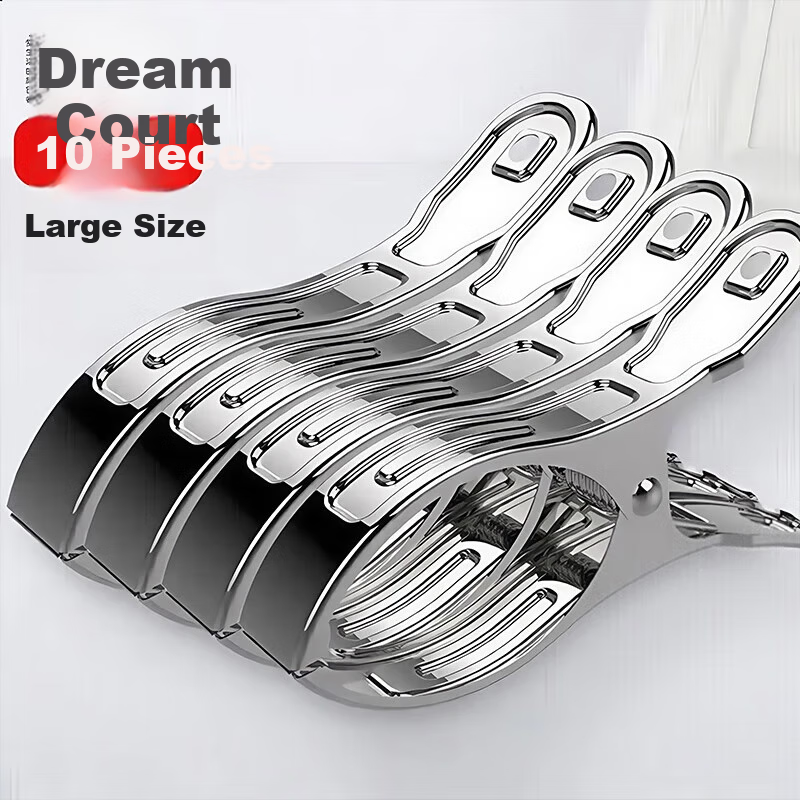MENGTING Stainless Steel Clothes Hangers & Clips