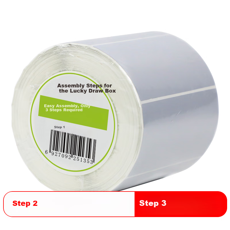 Befon Silver Matte Label Paper
