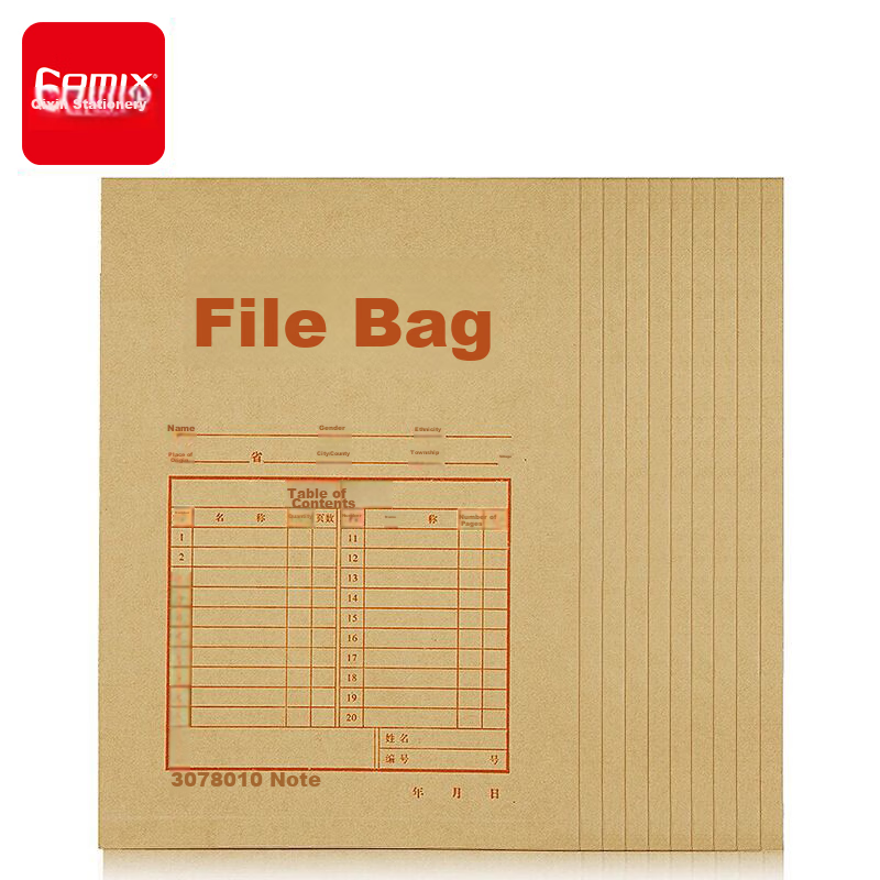 COMIX 10-Pack A4 File Folders