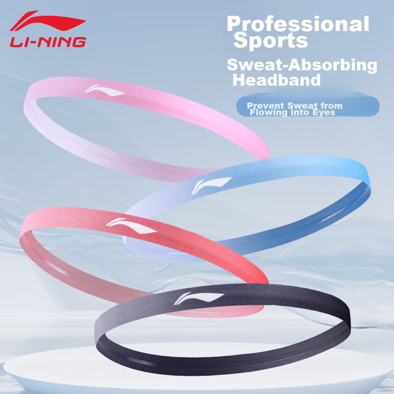 Li-Ning Sports Headband for Men and Women