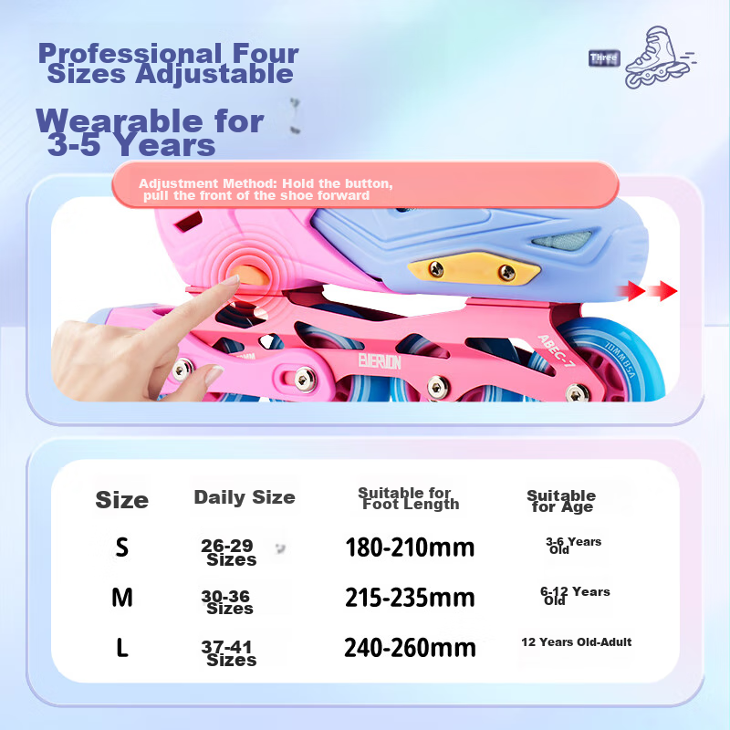EVERVON Roller Skates MQ2 with Gear