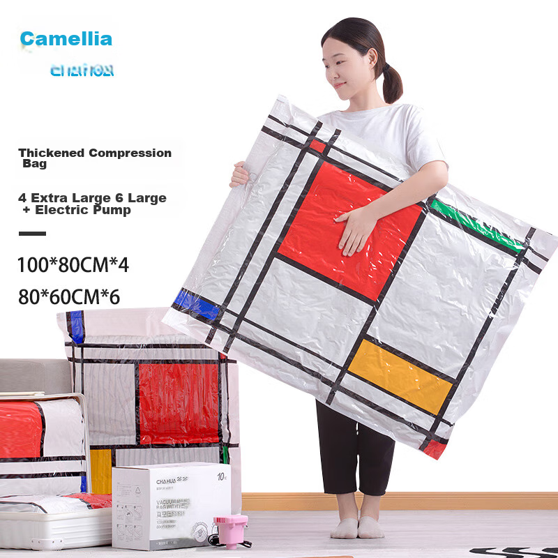 CHAHUA Vacuum Compression Bags for Bedding & Clothes