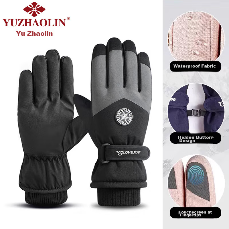 YUZHAOLIN Winter Gloves for Men - Touchscreen Compatible