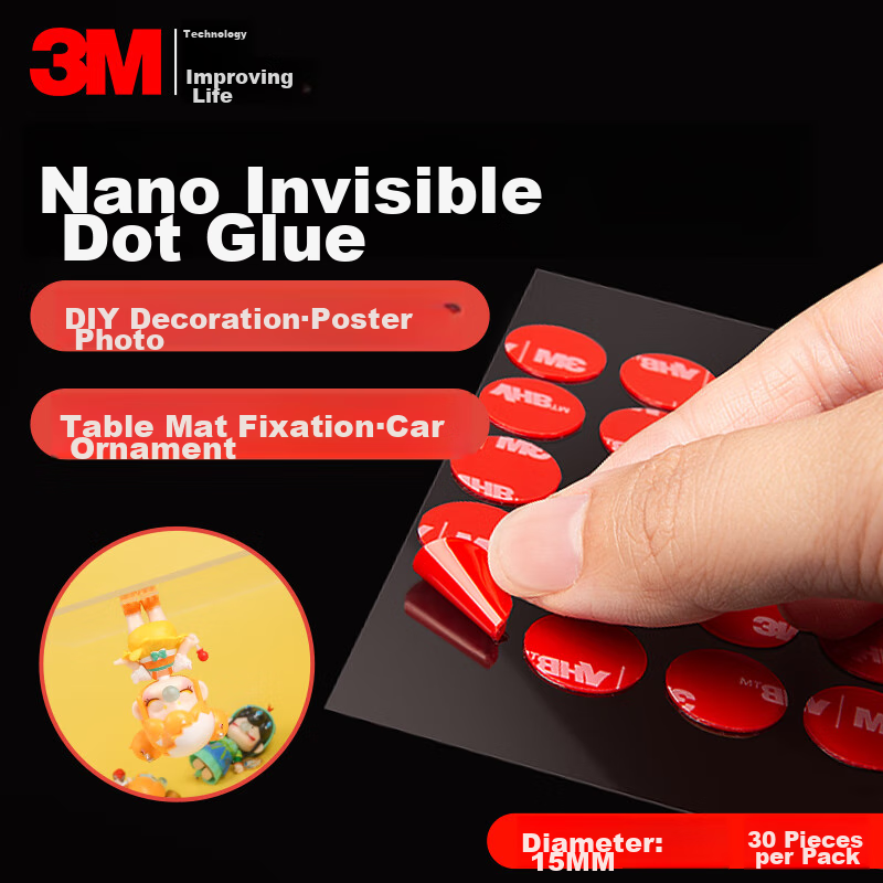 3M Nano Dotted Adhesive - Strong Double-Sided Tape