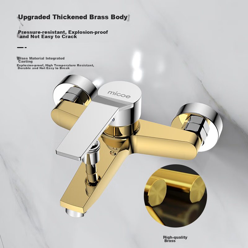MICOE Dual-Outlet Bathtub Shower Faucet