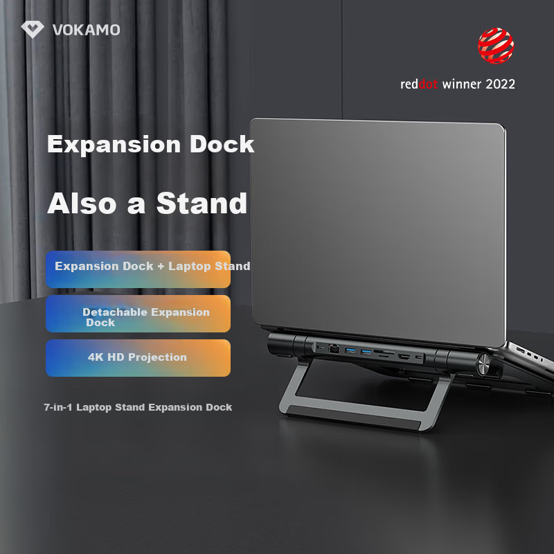 VOKAMO Expansion Dock for Huawei Mate, Lenovo X, MacBook Pro