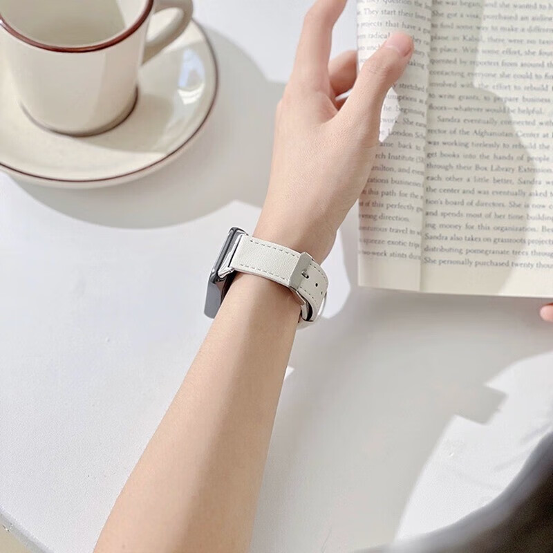 CHENSONG Xiaomi Watch 6/5 & Band 8/9 Pro Leather Strap