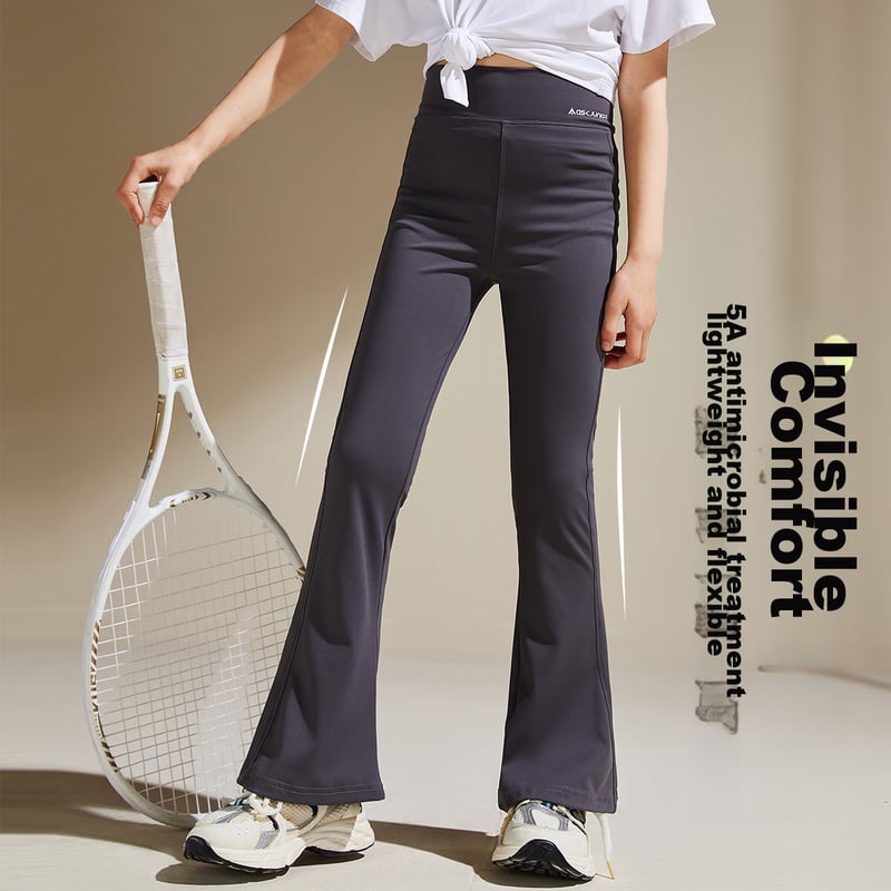 ASK JUNIOR Girls' Yoga Slim-Fit Pants
