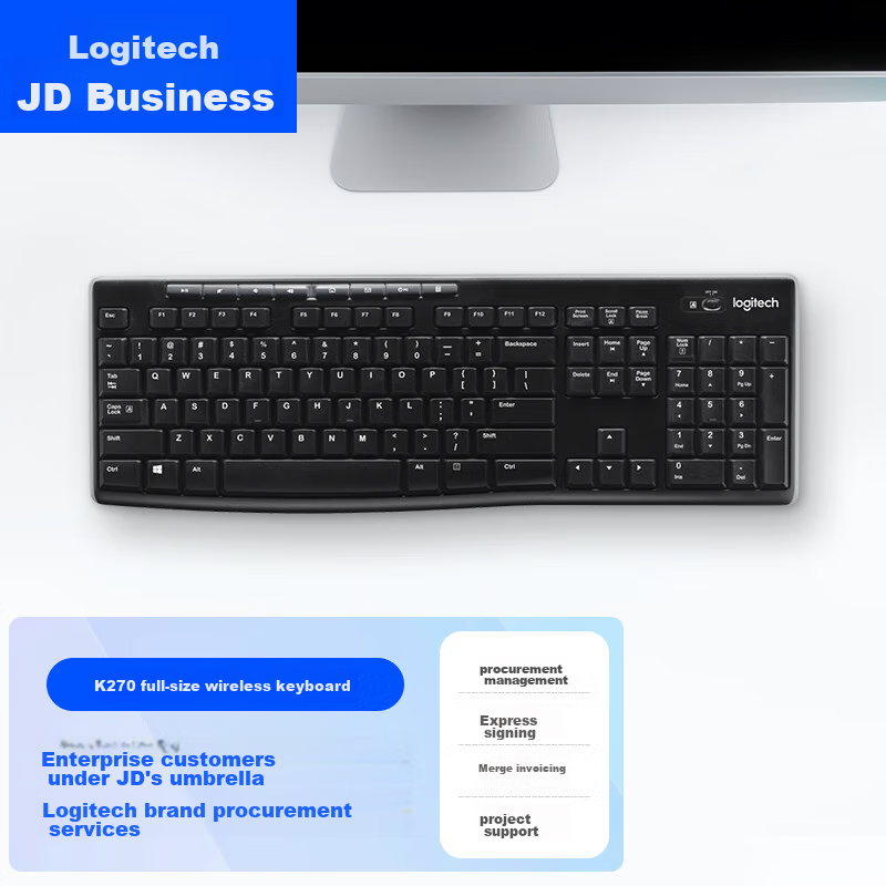 Logitech K270 Enterprise Wireless Keyboard
