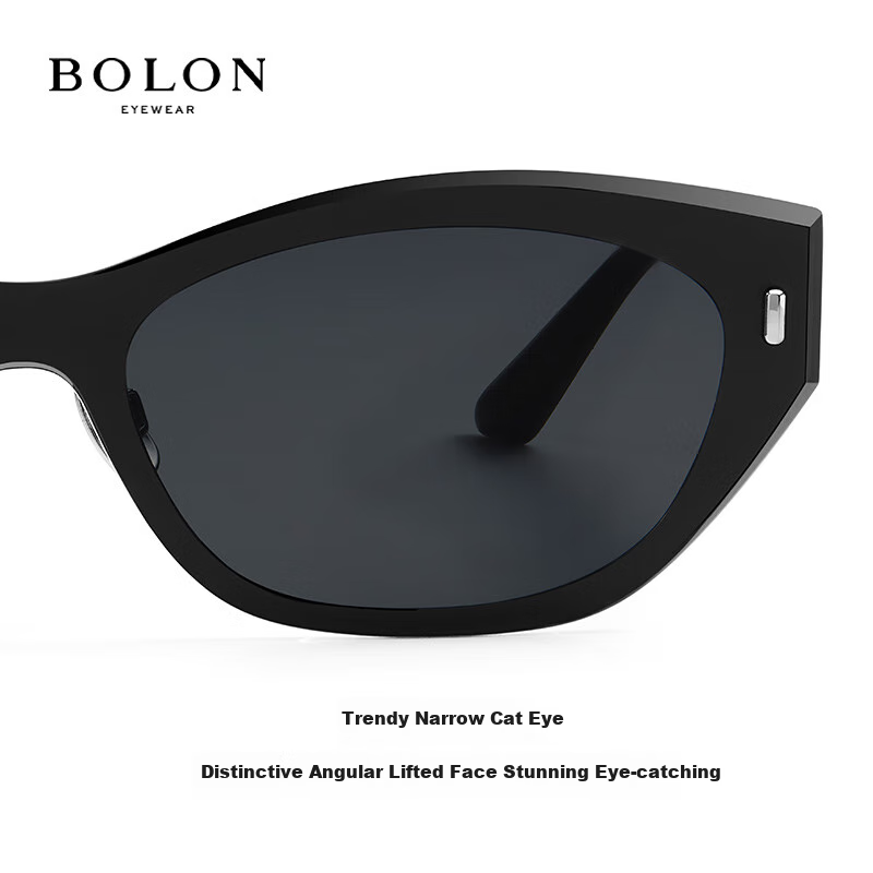 BOLON 25-Year He Lan Duo Same Style Cat-Eye Sunglasses