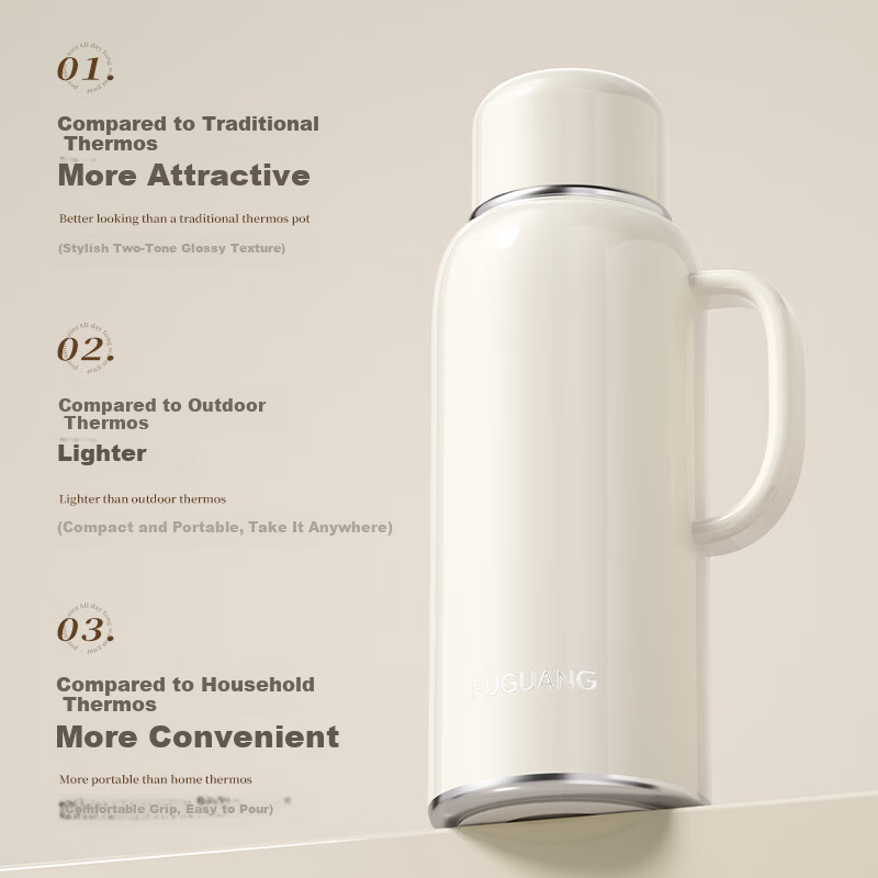 Fuguang Large 1.2L Insulated Thermos