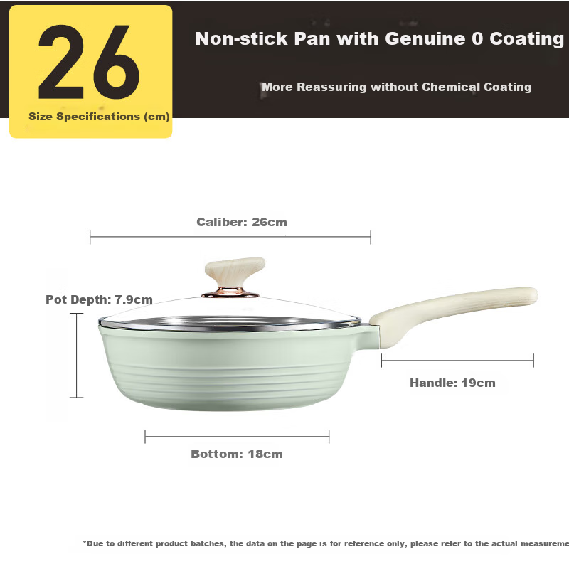COOKER KING Non-Stick Titanium Frying Pan