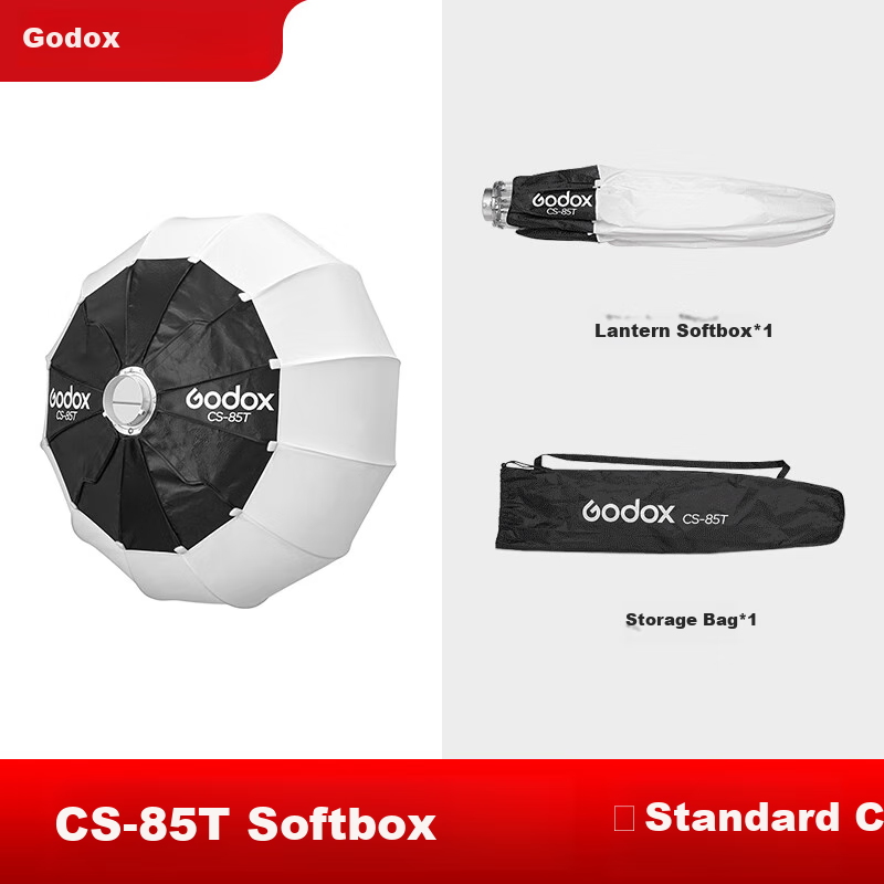 Godox Quick-Install Softbox CS-85T Spherical Lampshade