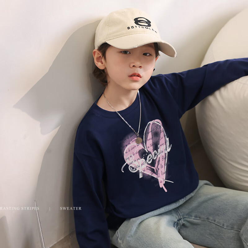 LUSON Boys' Long-Sleeve T-Shirt