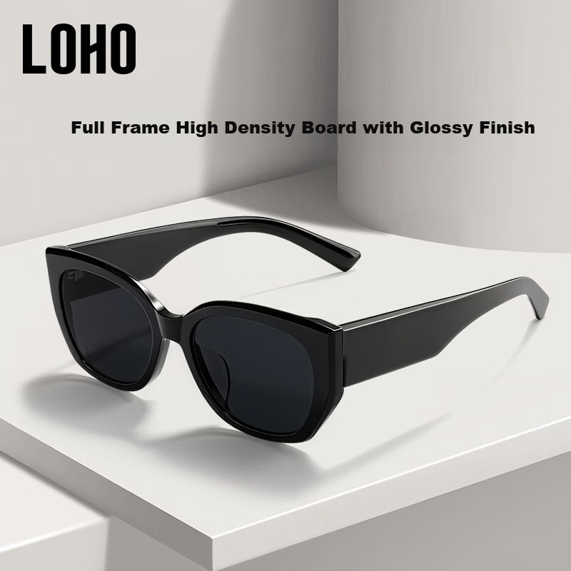 LOHO Modern Cat-Eye Sunglasses for Women with UV Protection