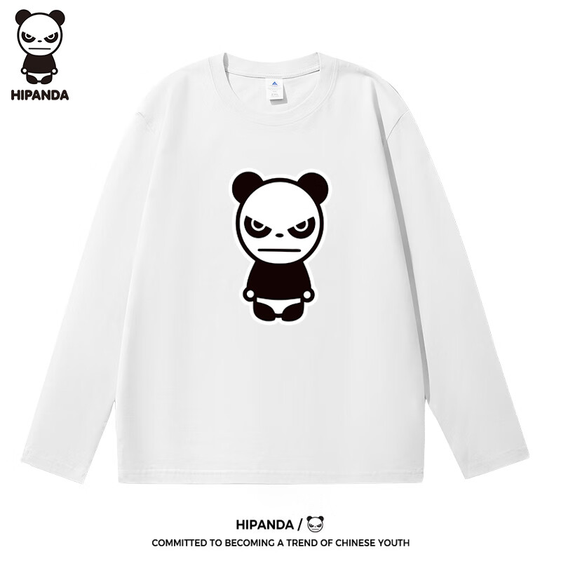 HIPANDA Men's Cotton Long Sleeve T-Shirt