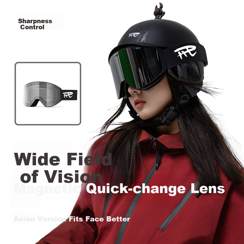 Ruiwu REV Ski Goggles - High Definition Anti-fog