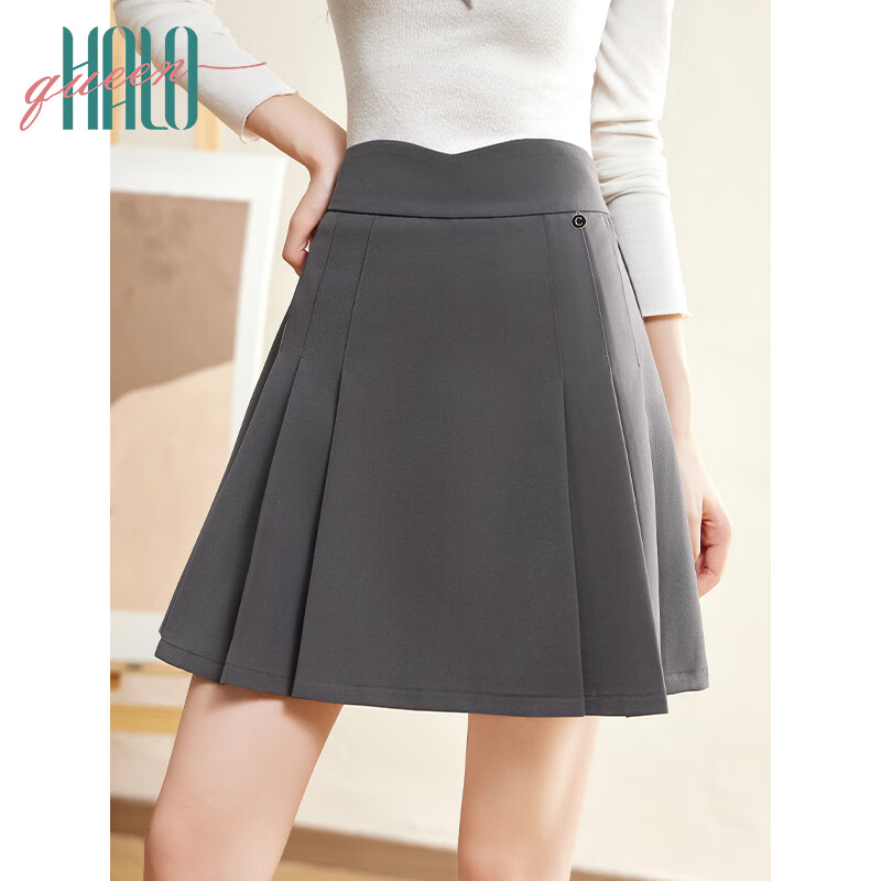 Halo Queen Women's Pleated A-Line Skirt