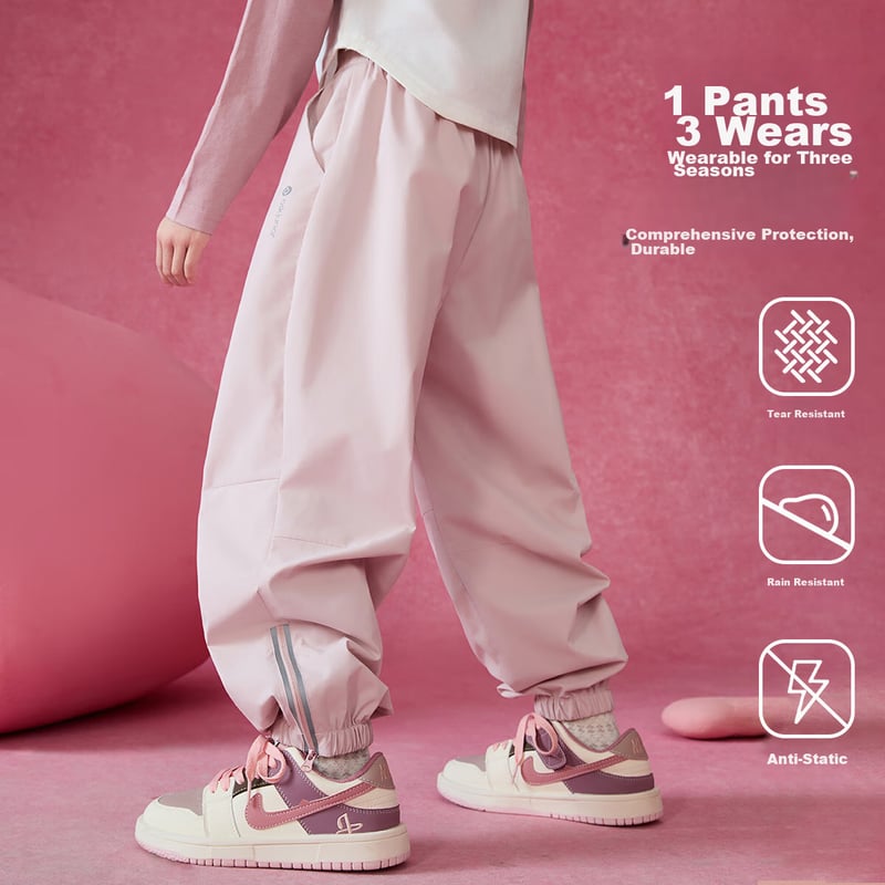 ASK JUNIOR Waterproof Girls' Joggers