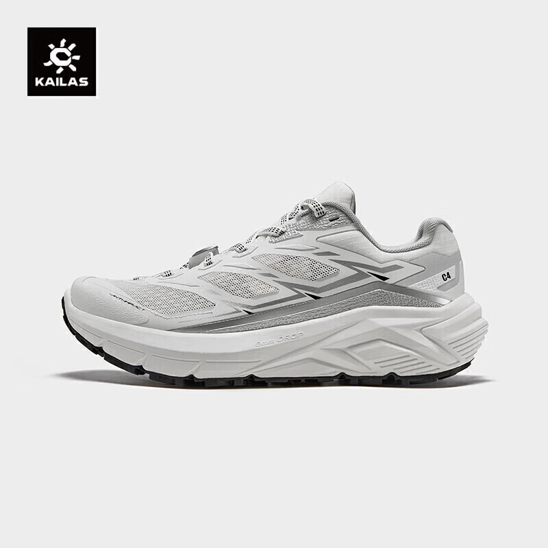 KAILAS C4 Trail Running Shoes - Cloud White