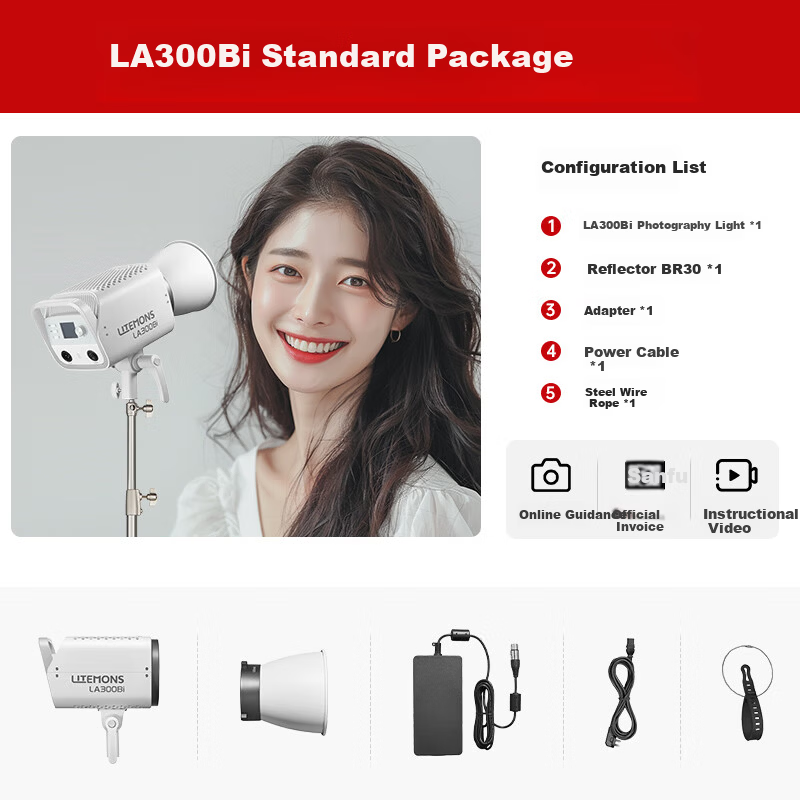 Godox LA300BI RGB LED Fill Light - High Power Streaming Light