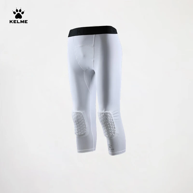KELME Knee Pads Basketball Shorts - Compression Fit
