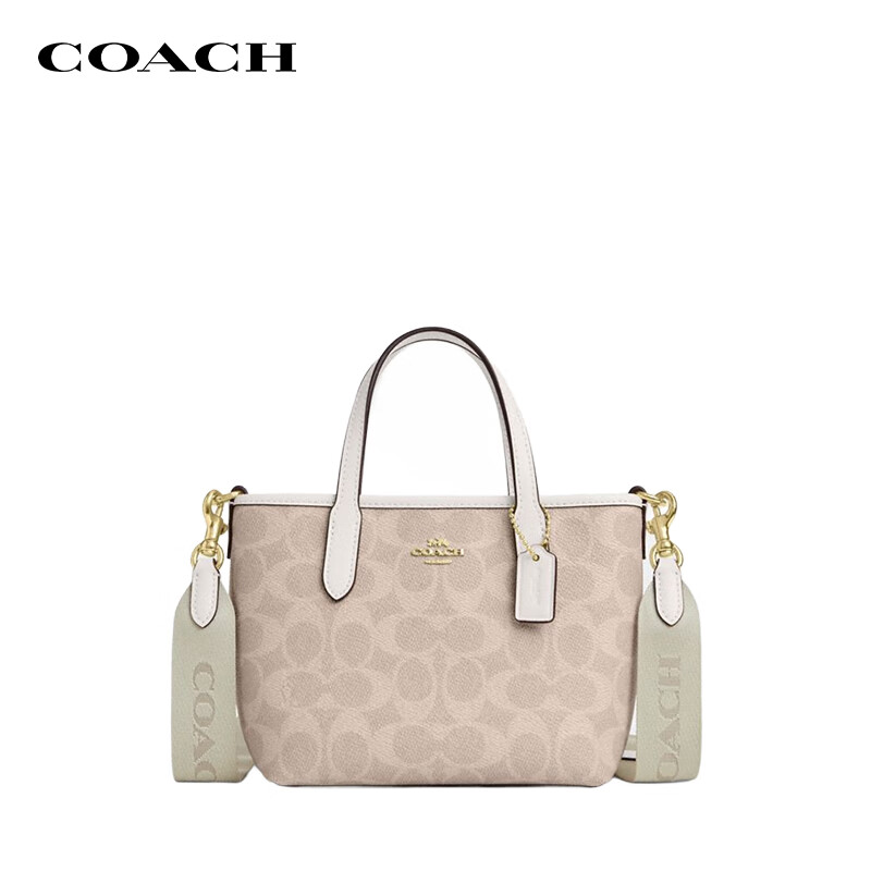 COACH Women's Small Handbag Shoulder Crossbody Tote Bag