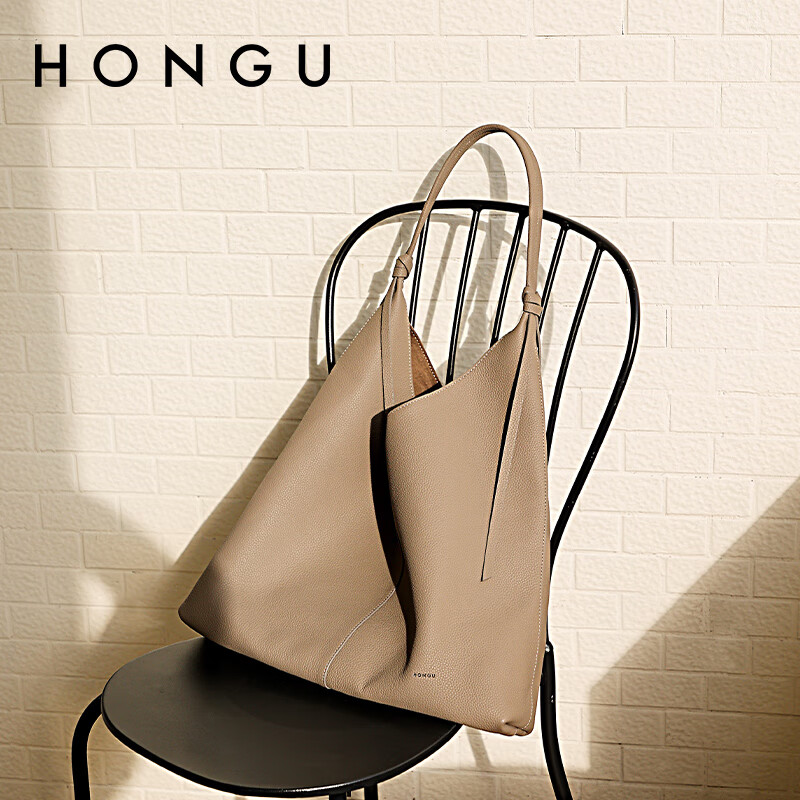 HONGU Women's Genuine Leather Sling Bag