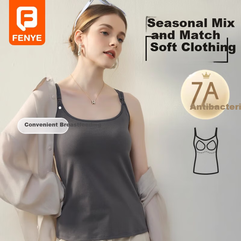 FENYE Nursing Camisole - Dark Gray XL