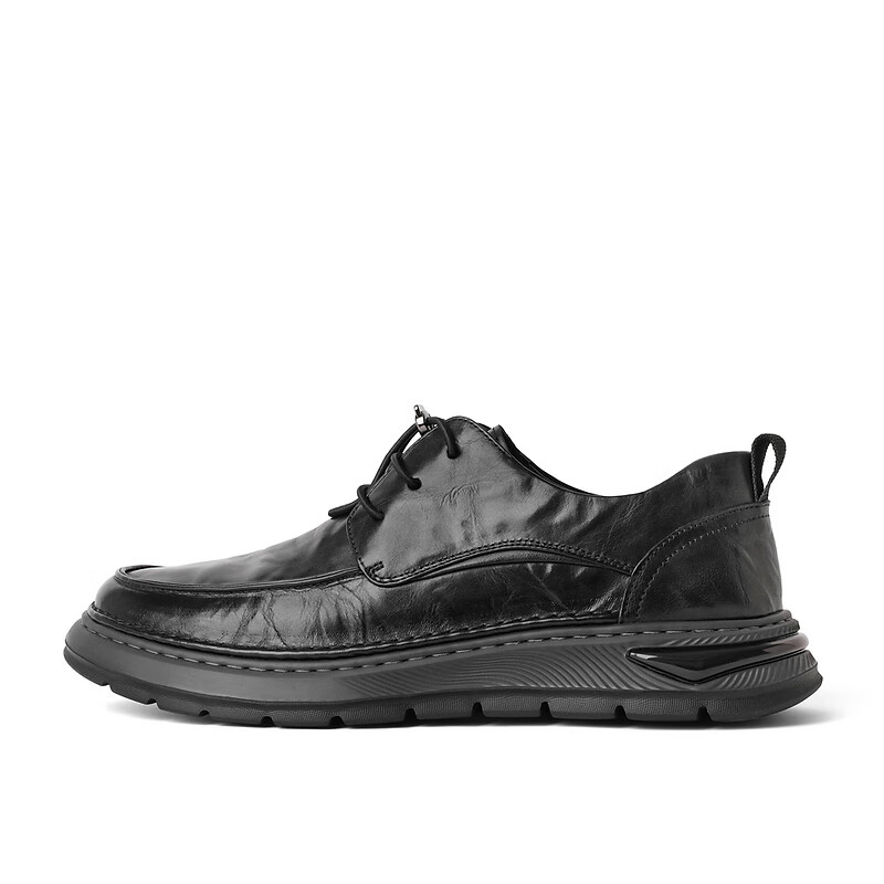 Belle Cool Black Business Leather Shoes for Men