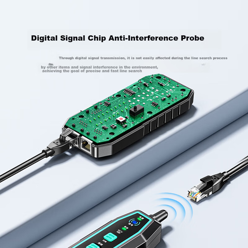 SAMZHE Network Cable Tester - Multi-Function POE Cable Tracer
