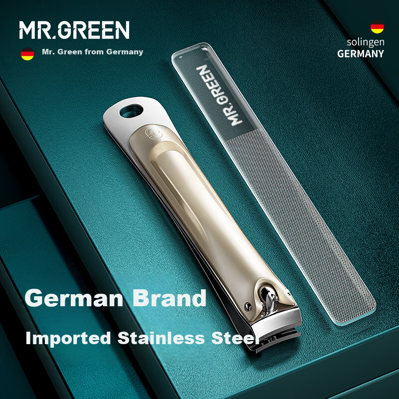 MR.GREEN Large Stainless Steel Nail Clipper Set