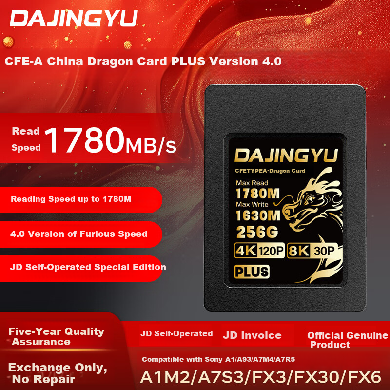 DAJINGYU CFexpress A1/A7 Compatible Memory Card