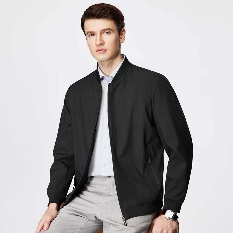 FIRS Men's Baseball Collar Jacket