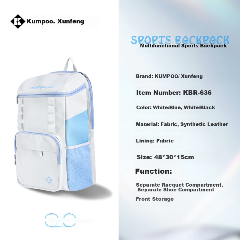 KUMPOO Badminton Backpack with Shoe Compartment
