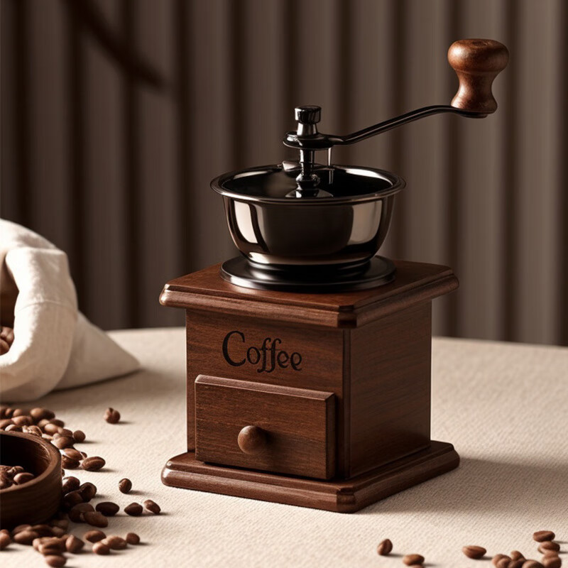CLITON Hand-Crank Coffee Grinder