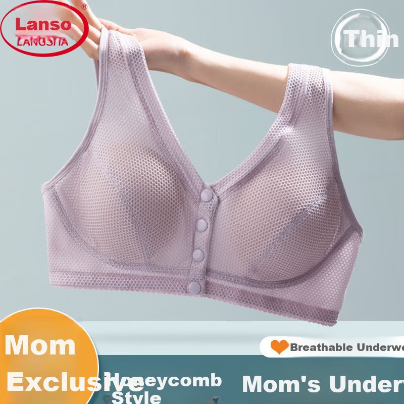 LangSha Breathable Wireless Bra for Women