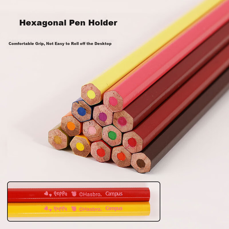 KOKUYO Peppa Pig Colored Pencils