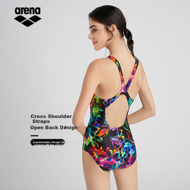 Arena Women's Sleeveless One-Piece Triangle Swimsuit